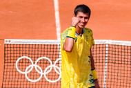 Alexei Popyrin at the Paris Olympics 2024. (Photo: Getty)